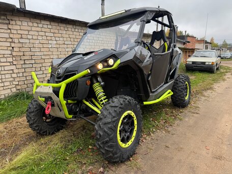 2015 BRP Can-Am Maverick X RS Turbo RR, чёрный, 1170000 рублей, вид 1