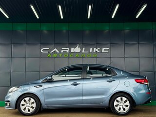 2015 Kia Rio III Рестайлинг, голубой, 999000 рублей, вид 3