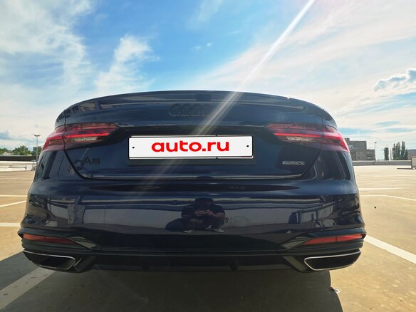 2021 Audi A5 Sportback 45 TFSI II (F5) Рестайлинг, синий, 3700000 рублей - вид 6