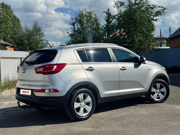 2012 Kia Sportage III, серебристый, 1300000 рублей - вид 4