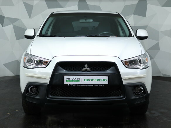 2012 Mitsubishi ASX I, белый, 889000 рублей - вид 1