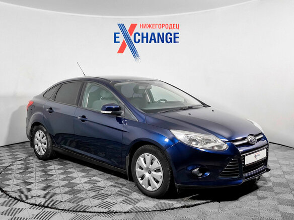 2011 Ford Focus III, синий - вид 3