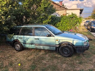 1992 Volkswagen Passat B3, зелёный, 85000 рублей, вид 3