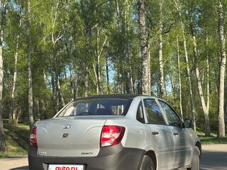 2014 Lada (ВАЗ) Granta I, серебристый, 225000 рублей, вид 5