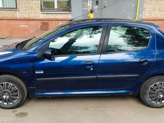 2003 Peugeot 206, синий, 270000 рублей, вид 4