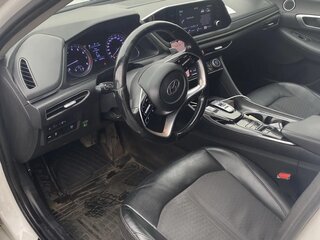2021 Hyundai Sonata VIII (DN8), белый, 1400000 рублей, вид 5