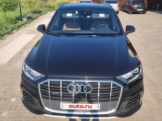 2021 Audi Q7 45 TFSI II (4M) Рестайлинг, чёрный, 5000000 рублей, вид 3