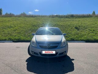 2008 Opel Corsa D, голубой, 320000 рублей, вид 3