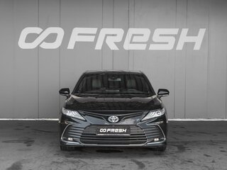 2021 Toyota Camry VIII (XV70) Рестайлинг, чёрный, 3099000 рублей, вид 3