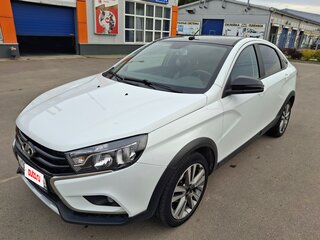2021 Lada (ВАЗ) Vesta I, белый, 1400000 рублей, вид 4