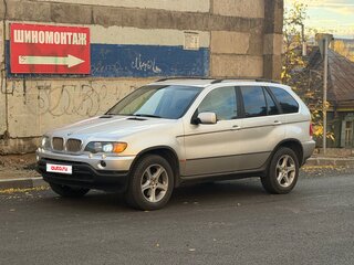 2000 BMW X5 4.4i I (E53), серый, 1300000 рублей, вид 1