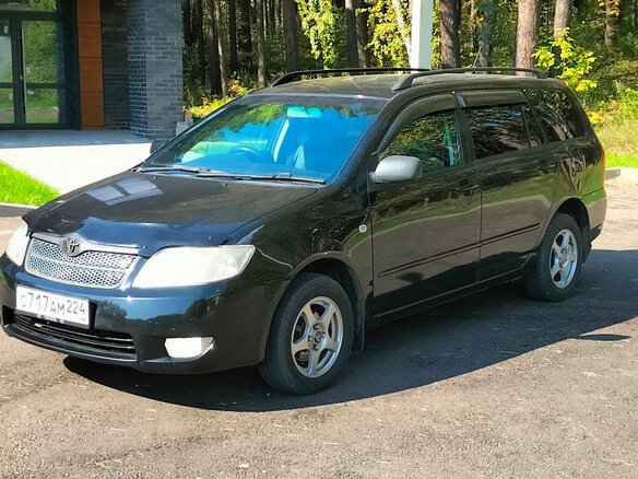 2006 Toyota Corolla Fielder IX (E120, E130) Рестайлинг, чёрный, 550000 рублей - вид 15
