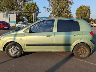 2007 Hyundai Getz I Рестайлинг, зелёный, 350000 рублей, вид 3