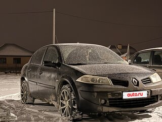 2007 Renault Megane II Рестайлинг, чёрный, 700000 рублей, вид 3