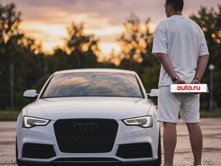 2013 Audi A5 I (8T) Рестайлинг, белый, 1720000 рублей, вид 3