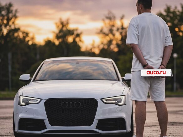 2013 Audi A5 I (8T) Рестайлинг, белый, 1720000 рублей - вид 2