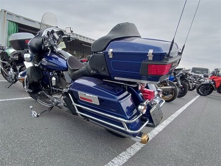 2005 Harley-Davidson Electra Glide, голубой, 530000 рублей, вид 4