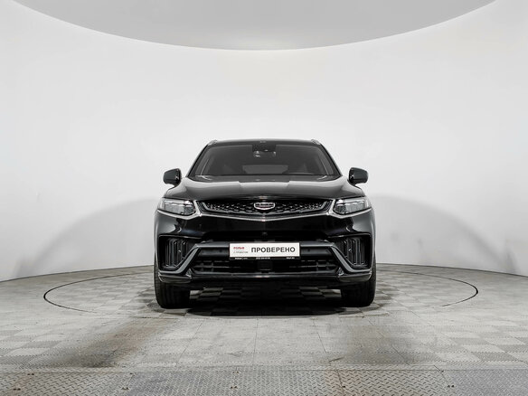 2023 Geely Tugella I Рестайлинг, чёрный - вид 1