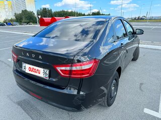 2019 Lada (ВАЗ) Vesta I, чёрный, 740000 рублей, вид 4