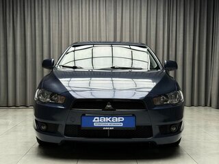 2008 Mitsubishi Lancer X, синий, 689000 рублей, вид 2