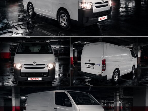 2014 Toyota HiAce, белый, 3700000 рублей - вид 1