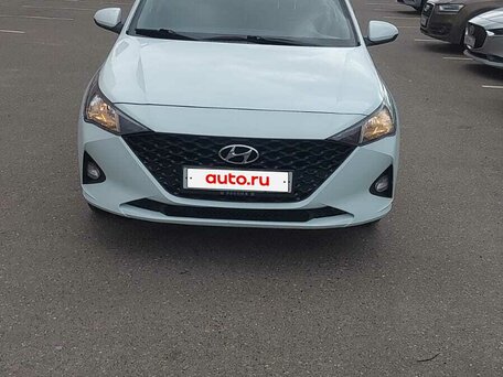 2020 Hyundai Solaris II Рестайлинг, белый, 1200000 рублей, вид 2