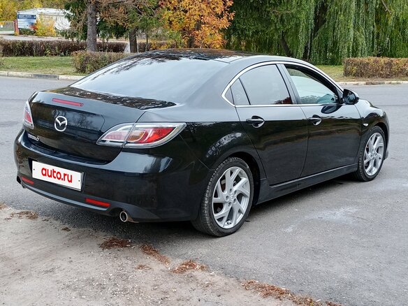 2010 Mazda 6 II (GH) Рестайлинг, чёрный - вид 16