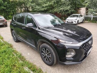 2020 Hyundai Santa Fe IV, чёрный, 2530000 рублей, вид 1