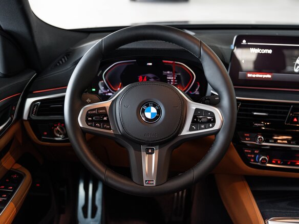 2022 BMW 6 серии 630d xDrive IV (G32) Рестайлинг, серебристый - вид 10