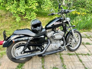 2007 Harley-Davidson Sportster 883, чёрный, 520000 рублей, вид 4