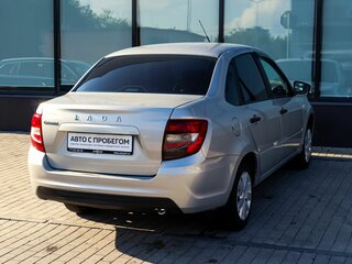 2019 Lada (ВАЗ) Granta I Рестайлинг, серебристый, 446000 рублей, вид 5