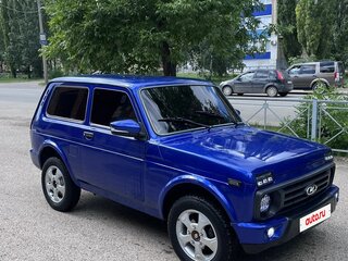 2011 Lada (ВАЗ) 2121 (4x4) I Рестайлинг, синий, 400000 рублей, вид 2