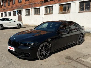 2022 BMW 5 серии 530i xDrive VII (G30/G31/G38) Рестайлинг, чёрный, 4599000 рублей, вид 1