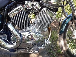 2003 Yamaha XV535 Virago, зелёный, 350000 рублей, вид 3