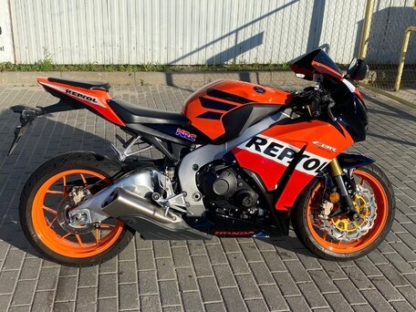 2014 Honda CBR 1000 RR/RA Fireblade, оранжевый, 960000 рублей, вид 3