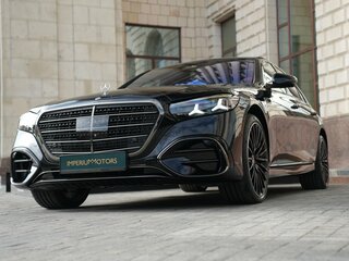 2026 Mercedes-Benz S-Класс 580 Long 4MATIC VII (W223) Рестайлинг, чёрный, 31990000 рублей, вид 2