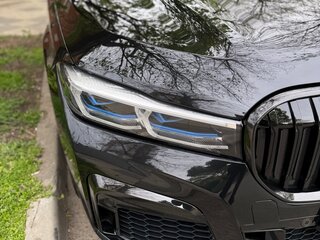 2021 BMW 7 серии 730d xDrive VI (G11/G12) Рестайлинг, чёрный, 7600000 рублей, вид 2