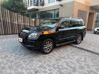 2012 Lexus LX 570 III Рестайлинг, чёрный, 5000000 рублей, вид 1
