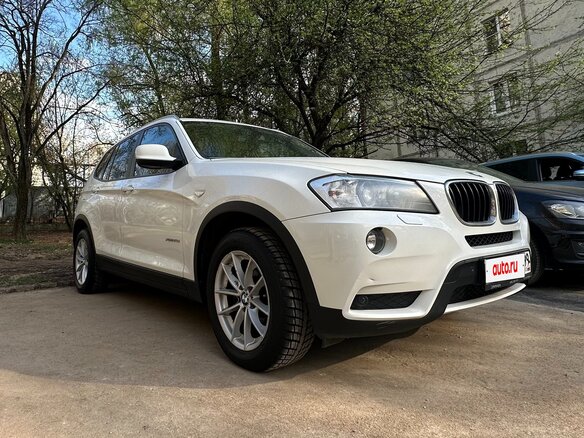 2013 BMW X3 20d xDrive II (F25), белый, 1980000 рублей - вид 10