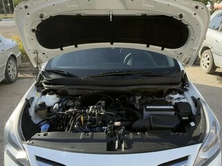 2015 Hyundai Solaris I Рестайлинг, белый, 1000000 рублей, вид 2
