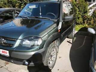 2012 Chevrolet Niva I Рестайлинг, зелёный, 700000 рублей, вид 1