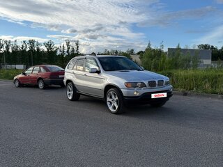 2002 BMW X5 3.0i I (E53), серый, 950000 рублей, вид 4