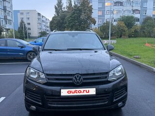 2013 Volkswagen Touareg II, чёрный, 2550000 рублей, вид 1