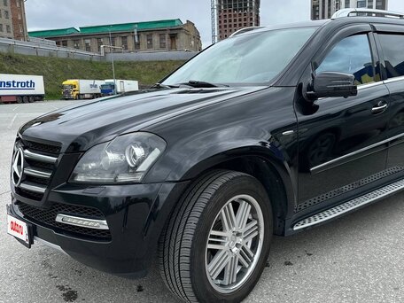 2012 Mercedes-Benz GL-Класс 500 I (X164) Рестайлинг, чёрный, 1999000 рублей, вид 1
