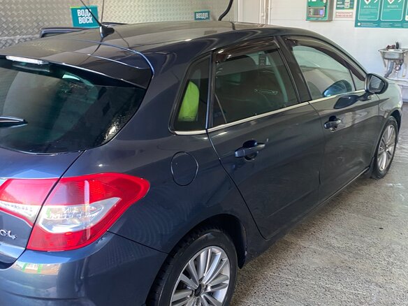 2012 Citroen C4 II, синий - вид 2