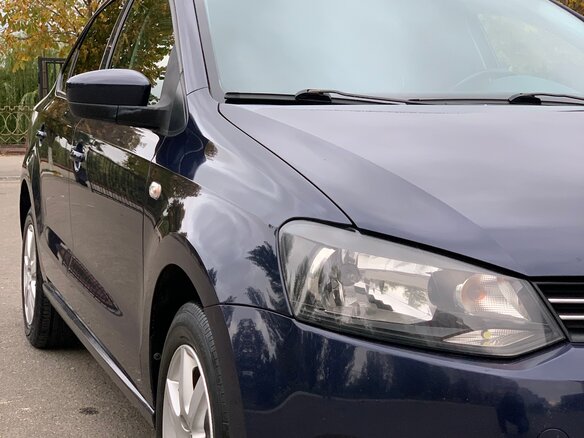 2012 Volkswagen Polo V, синий - вид 9