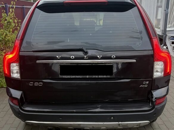 2008 Volvo XC90 I Рестайлинг, чёрный, 1250000 рублей - вид 2
