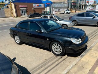 2005 Hyundai Sonata IV (EF) Рестайлинг, чёрный, 315000 рублей, вид 2