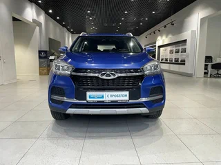 2021 Chery Tiggo 4 I Рестайлинг, синий, 1100000 рублей, вид 2