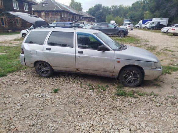 2008 Lada (ВАЗ) 2111, серебристый, 120000 рублей - вид 3